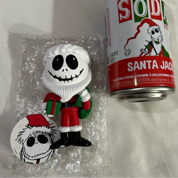 Santa Jack Skellington Funko Soda - Picture 2 of 2